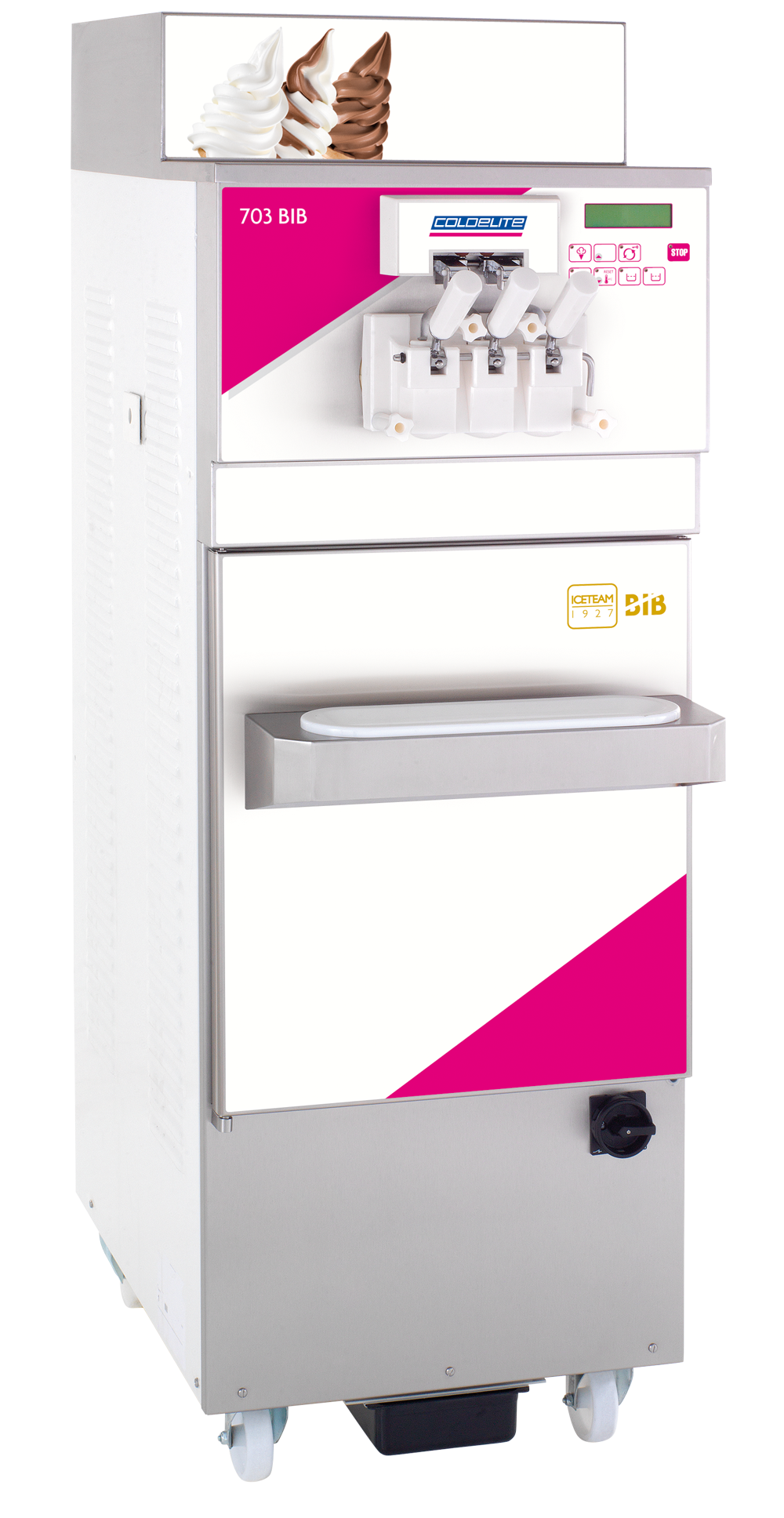 Machines à crème molle Coldelite BIB 703
